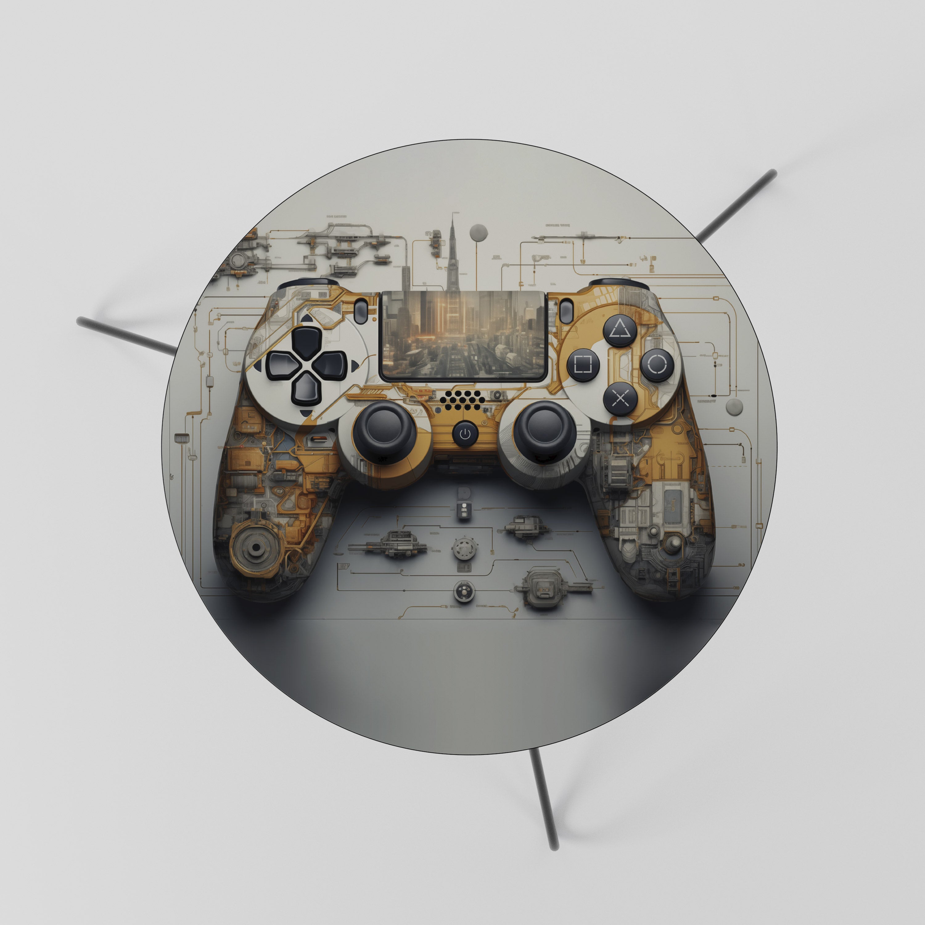 CYBER CHRONICLES PAD Mesa de Centro 60