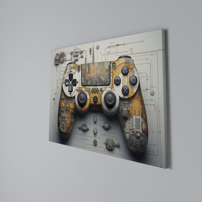CYBER CHRONICLES PAD Horizontal Canvas Print