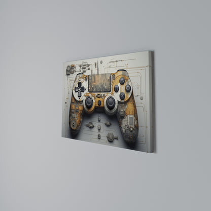 CYBER CHRONICLES PAD Horizontal Canvas Print