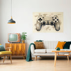 QUANTUM QUEST PAD Poster Horizontal Autocolante