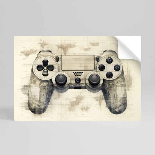 QUANTUM QUEST PAD Póster Autocolante Horizontal