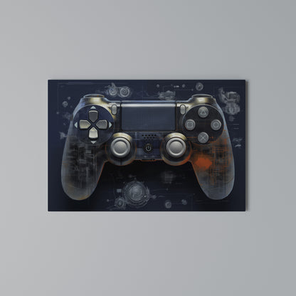 VIRTUAL VELOCITY PAD Horizontal Canvas Print
