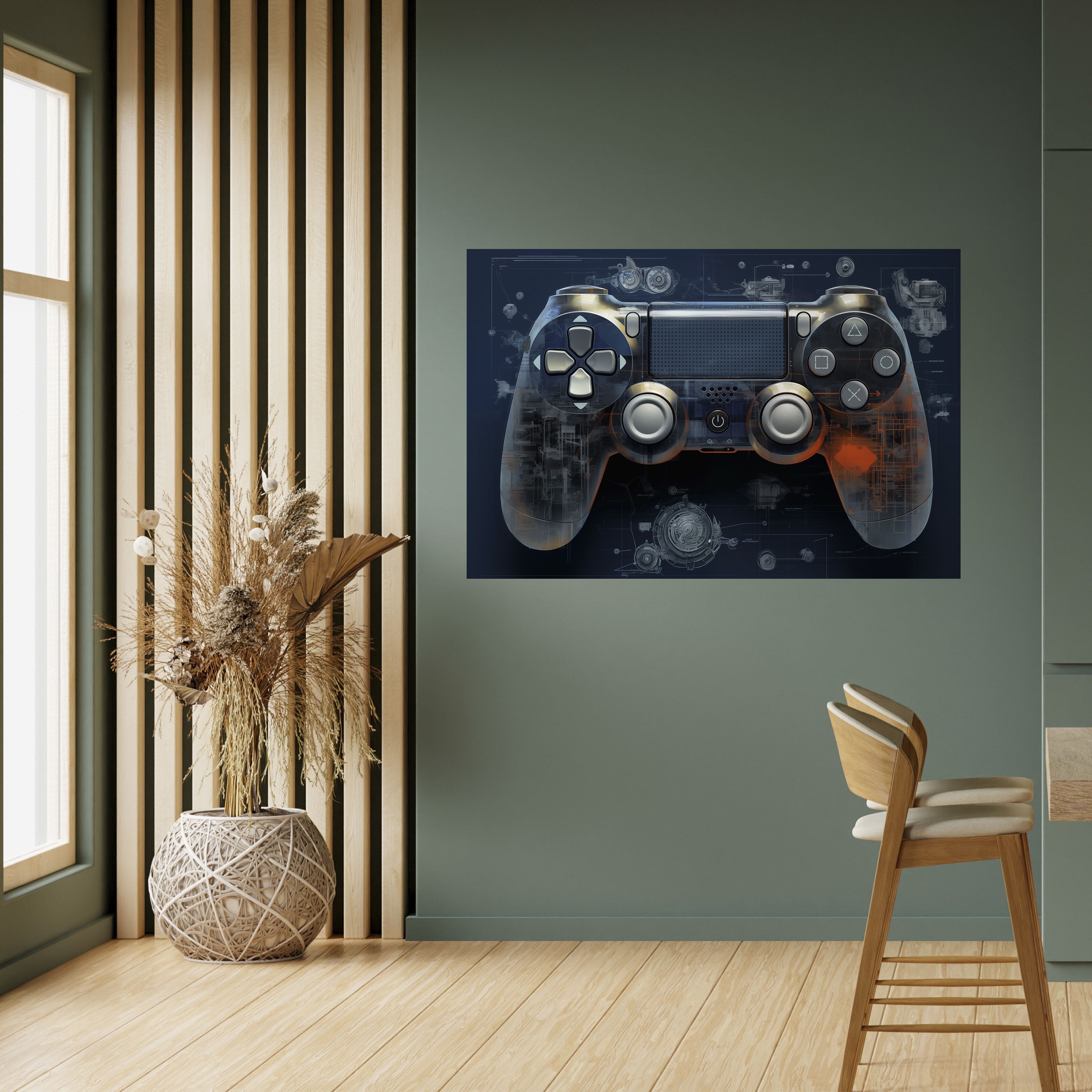 VIRTUAL VELOCITY PAD Poster Horizontal Autocolante