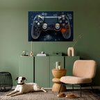 VIRTUAL VELOCITY PAD Poster Horizontal Autocolante