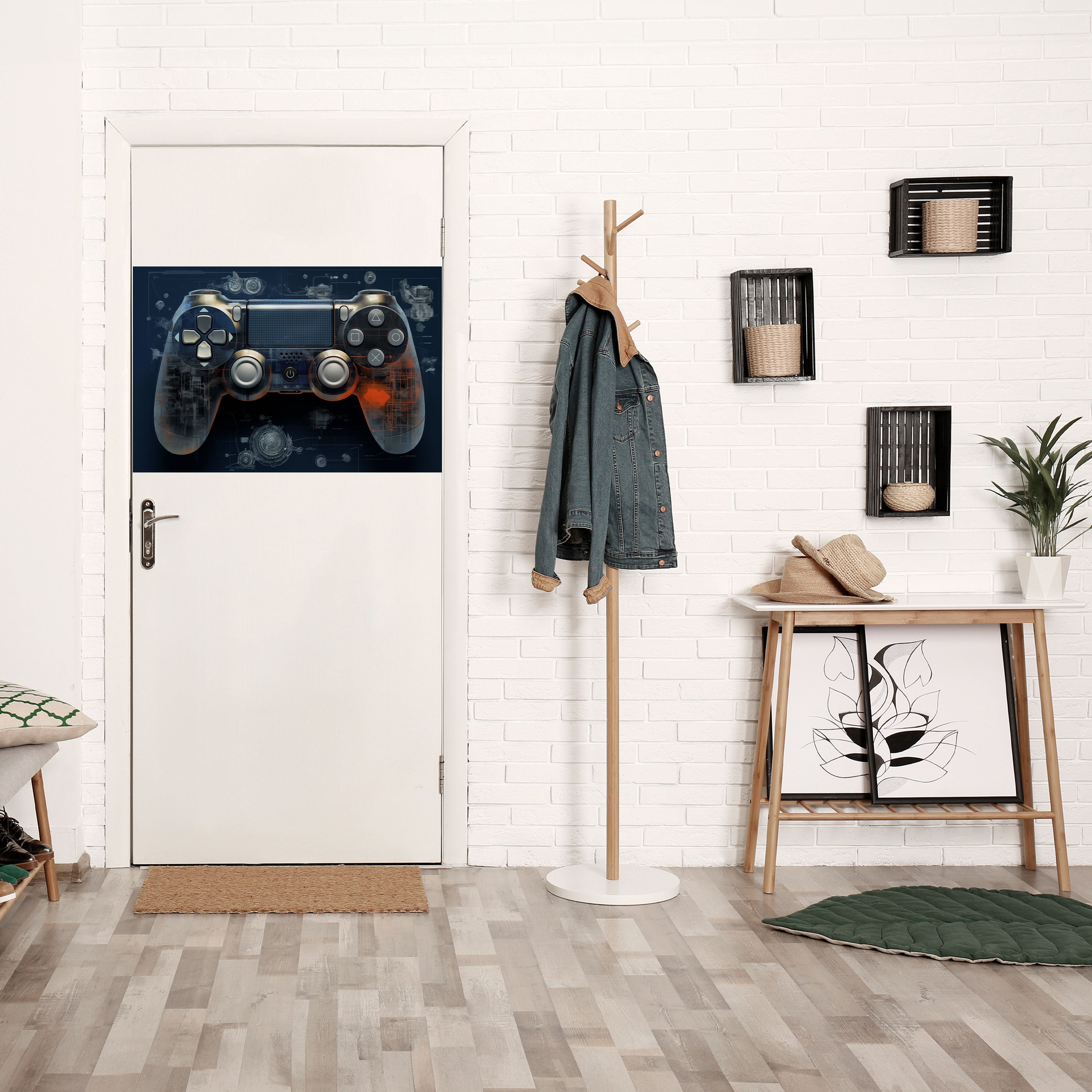 VIRTUAL VELOCITY PAD Poster Horizontal Autocolante