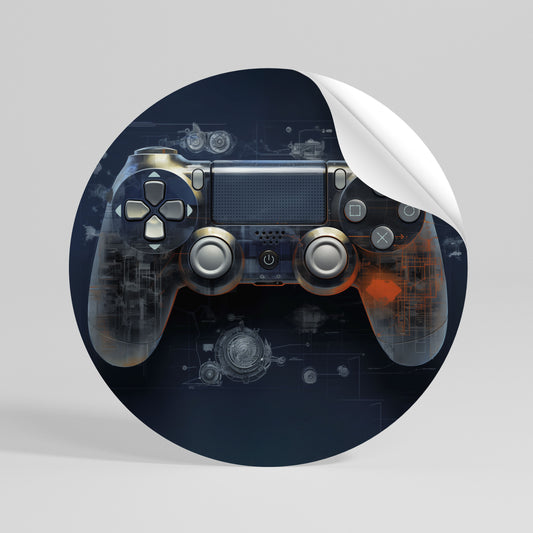 VIRTUAL VELOCITY PAD Autocolante Redondo Removível