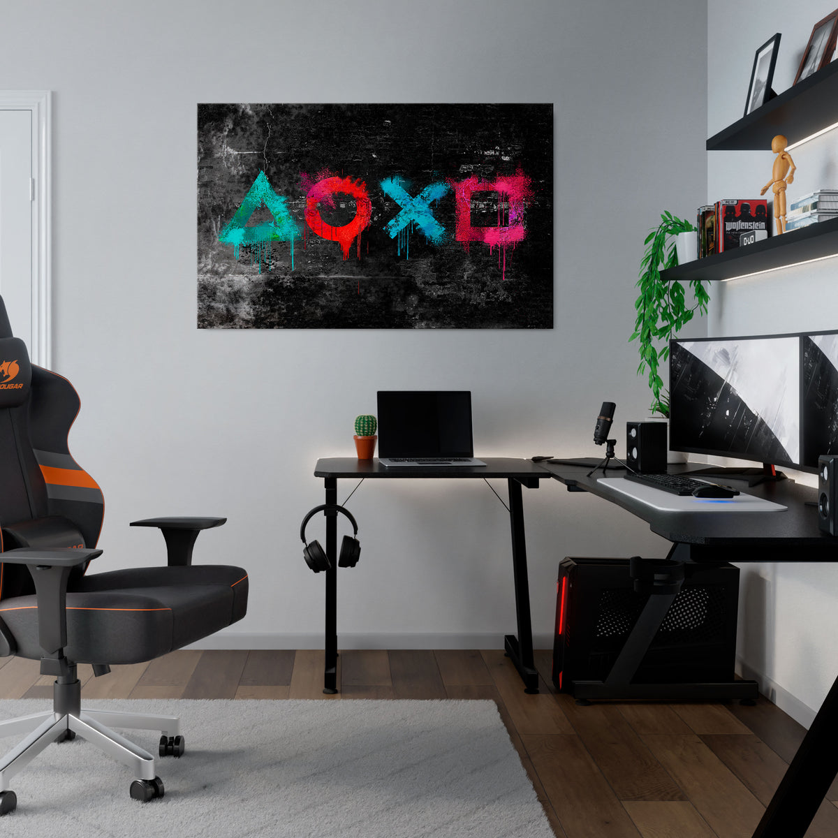 GAMER OUTLAWS Horizontal Canvas Print
