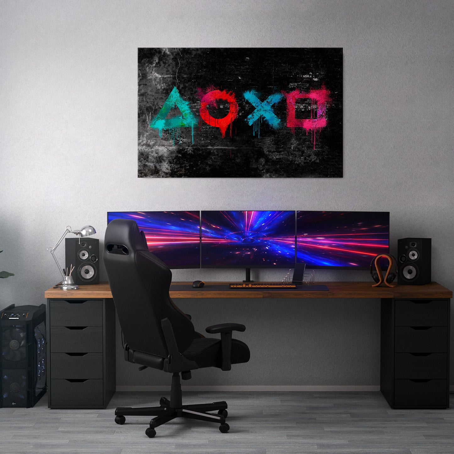 GAMER OUTLAWS Horizontal Canvas Print