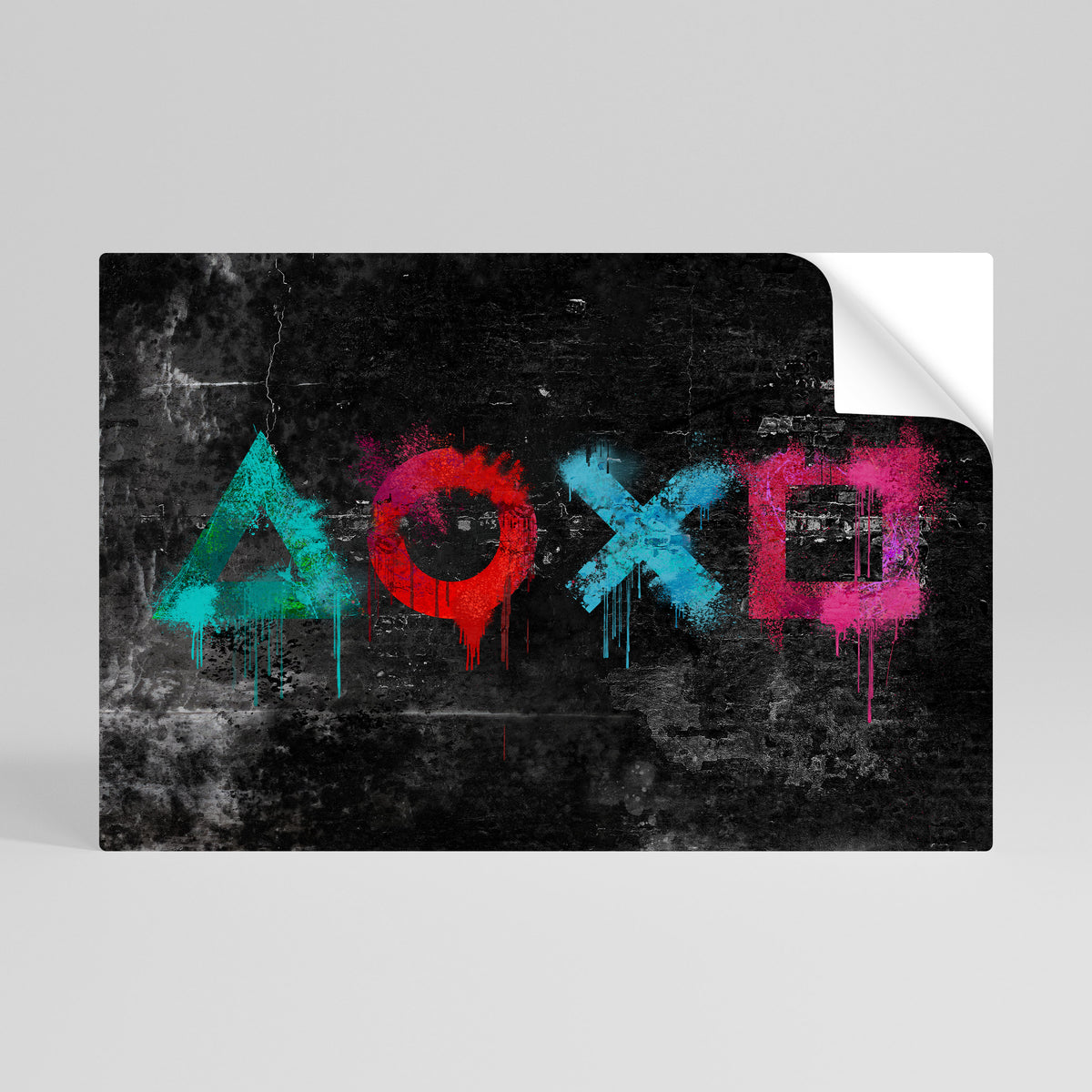 GAMER OUTLAWS Póster Autocolante Horizontal