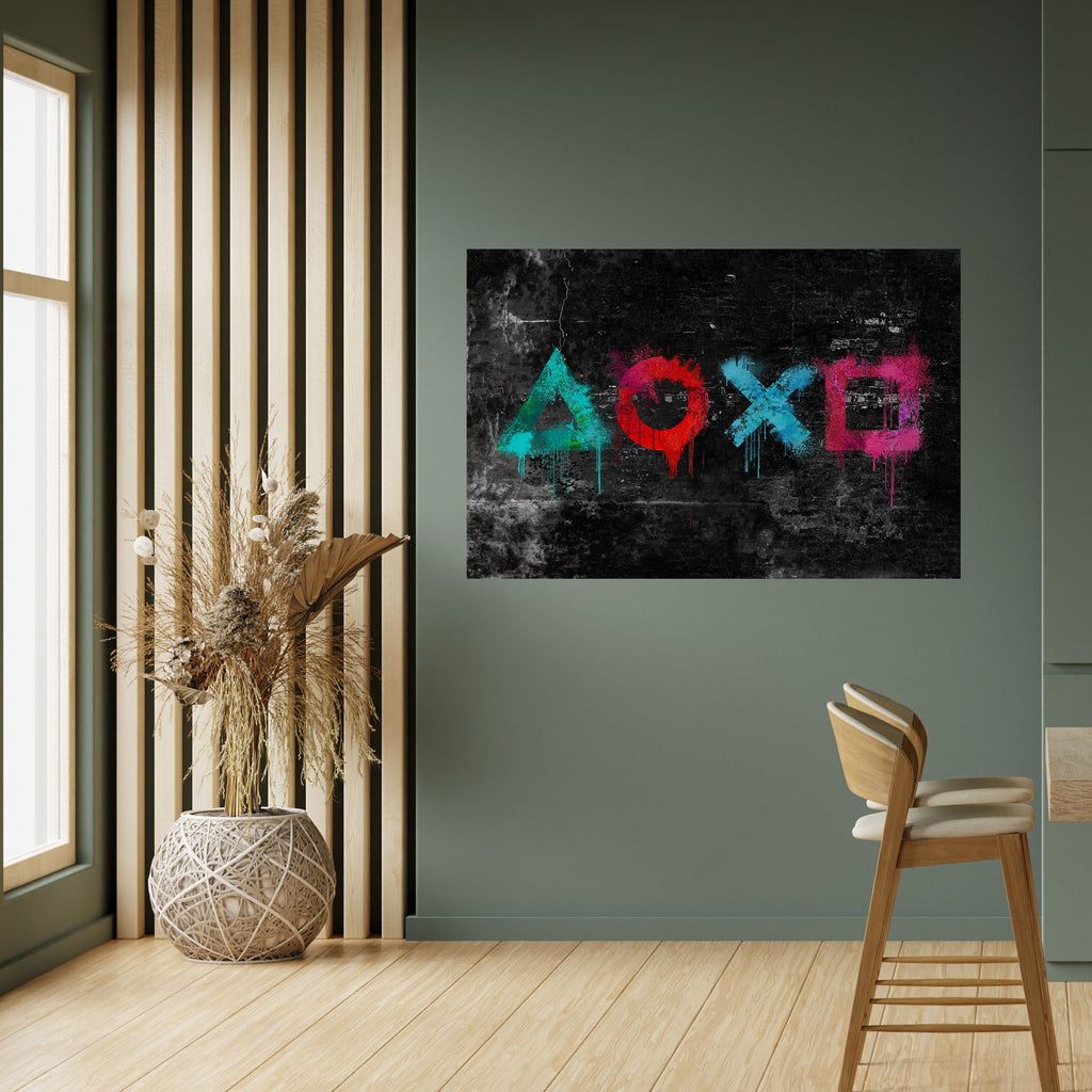 GAMER OUTLAWS Poster Horizontal Autocolante