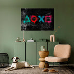 GAMER OUTLAWS Poster Horizontal Autocolante