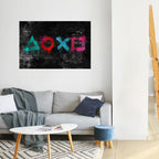 GAMER OUTLAWS Poster Horizontal Autocolante