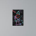 UPRISING NEON ICONS Vertical Canvas Print