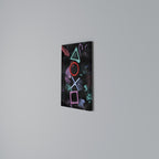 UPRISING NEON ICONS Vertical Canvas Print