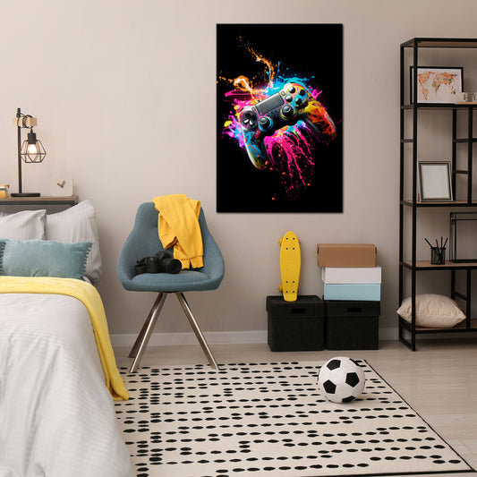 GAMING LUSH Quadro em tela vertical
