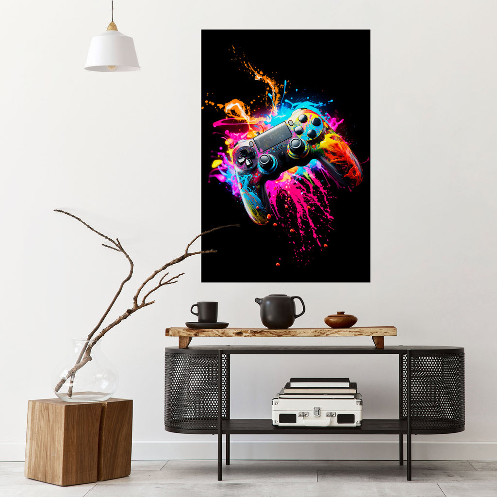 GAMING LUSH Peel and Stick Vertical Poster