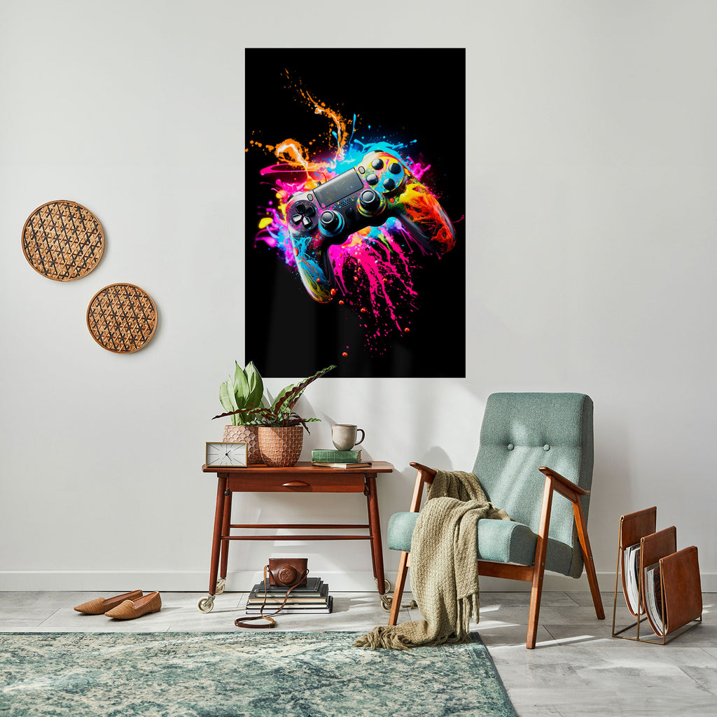 GAMING LUSH Peel and Stick Vertical Poster