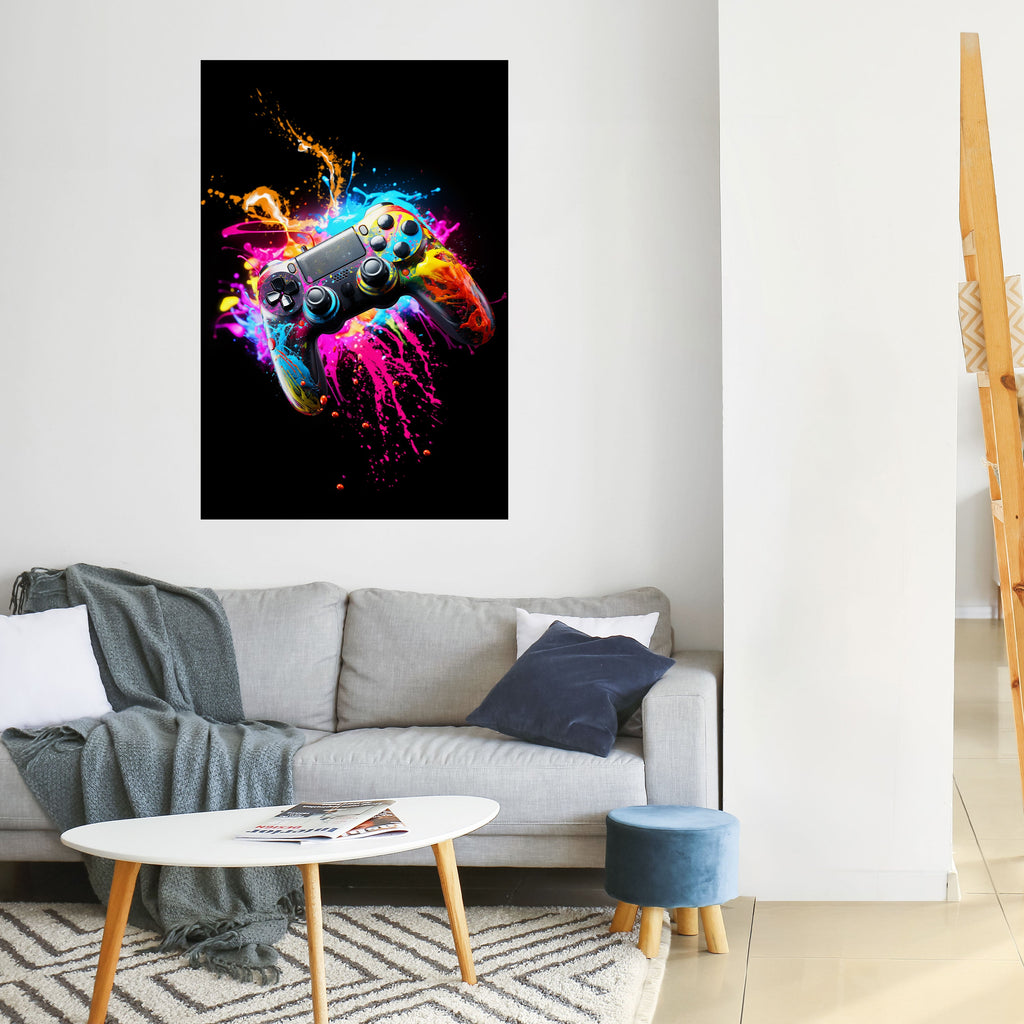 GAMING LUSH Peel and Stick Vertical Poster