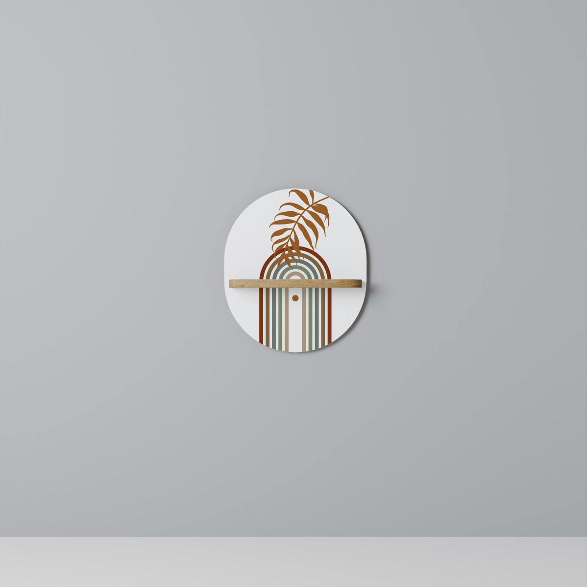 LEAF ON THE TOP Prateleira Artística