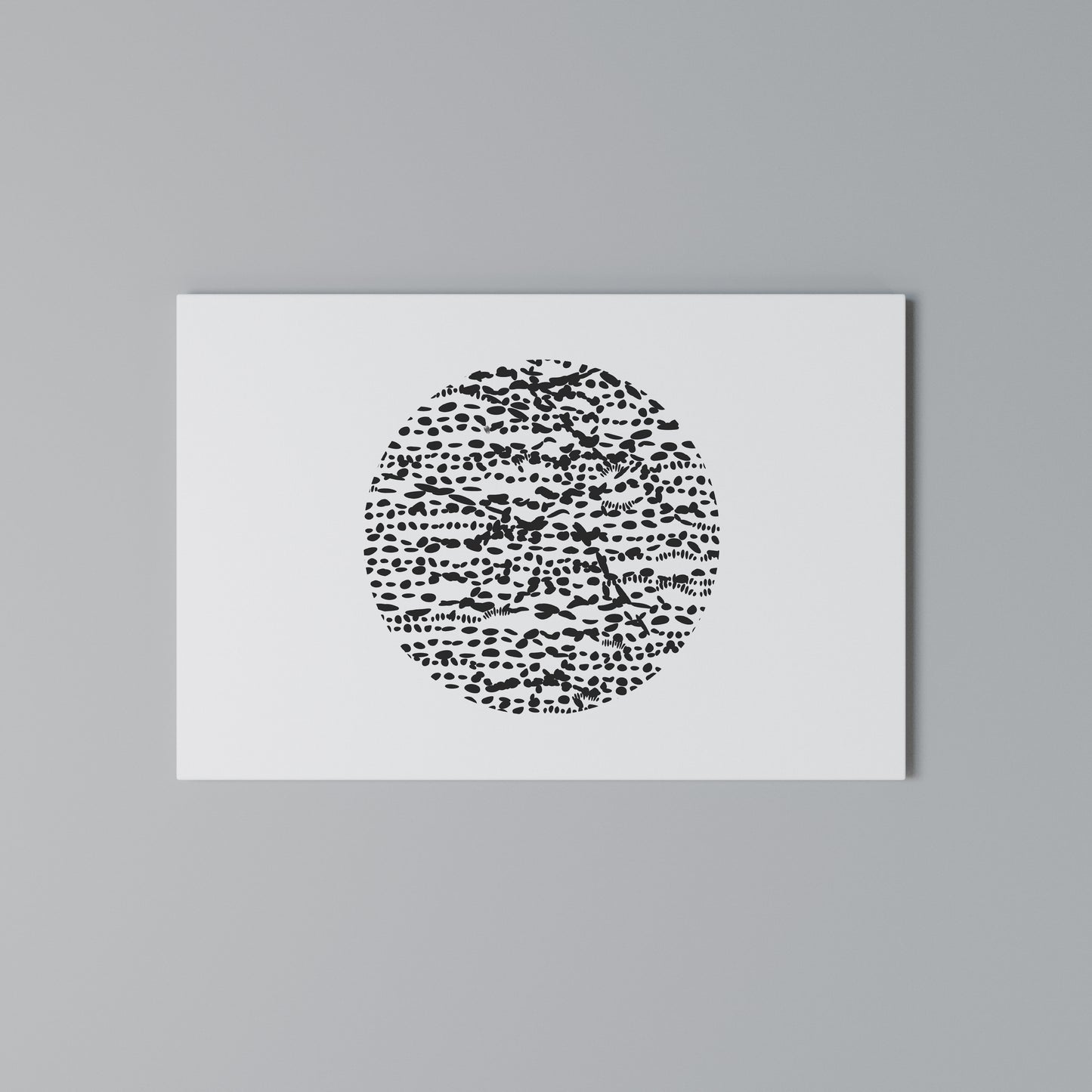 LUNAR LOOM Horizontal Canvas Print
