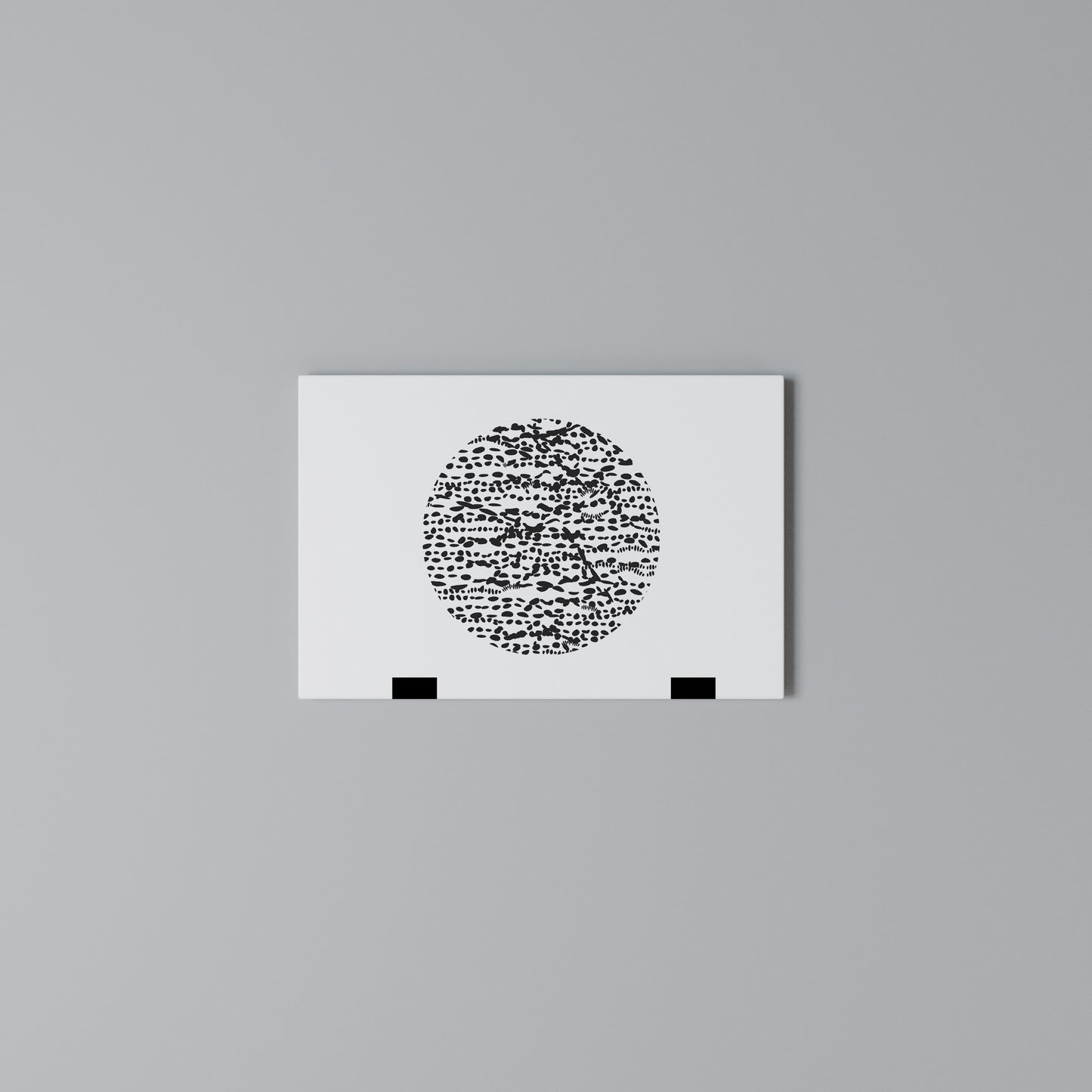 LUNAR LOOM Horizontal Canvas Print