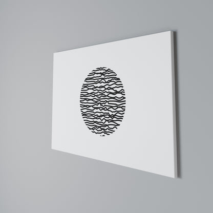 LUNA LINES Horizontal Canvas Print