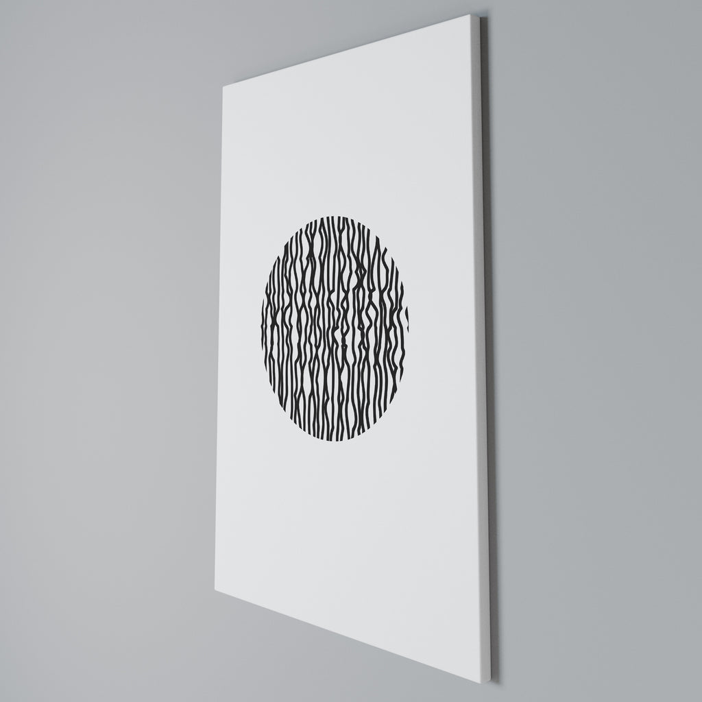 LUNA LINES Quadro em tela vertical