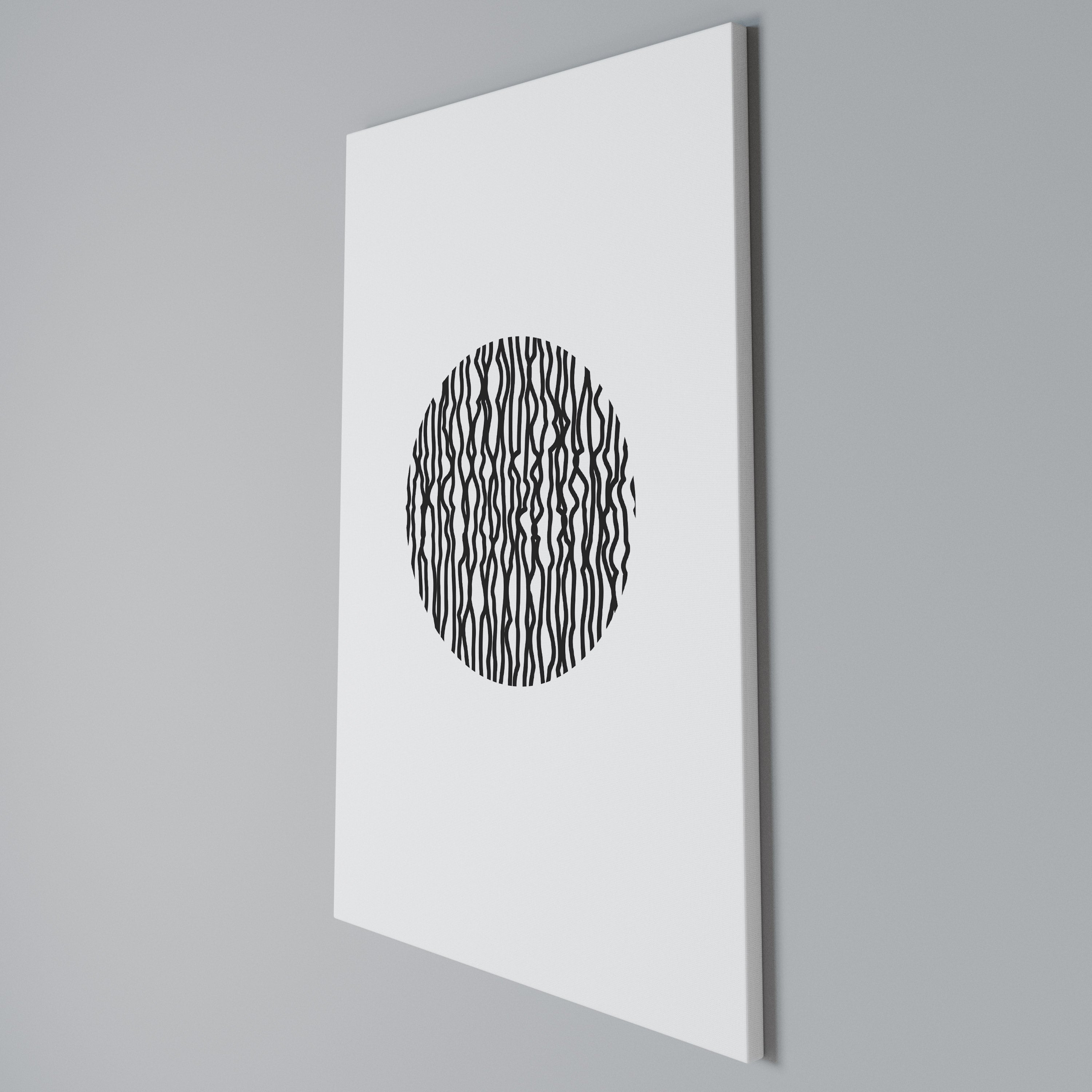LUNA LINES Quadro em tela vertical
