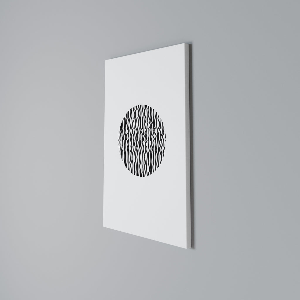 LUNA LINES Quadro em tela vertical
