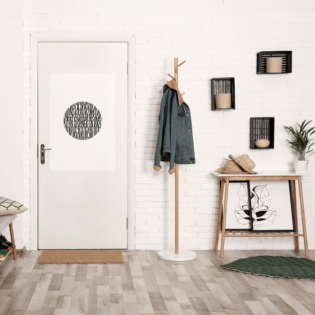 LUNA LINES Peel and Stick Vertical Poster