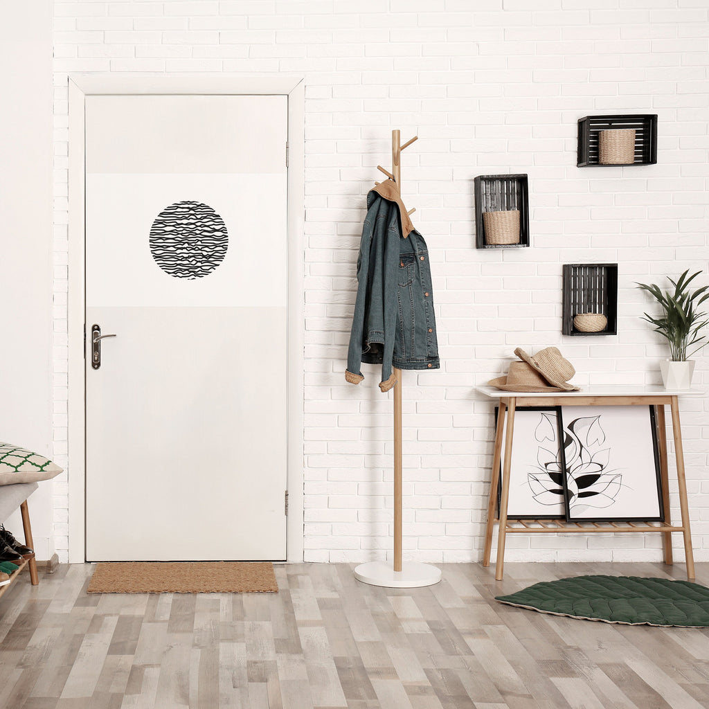 LUNA LINES Peel and Stick Horizontal Poster