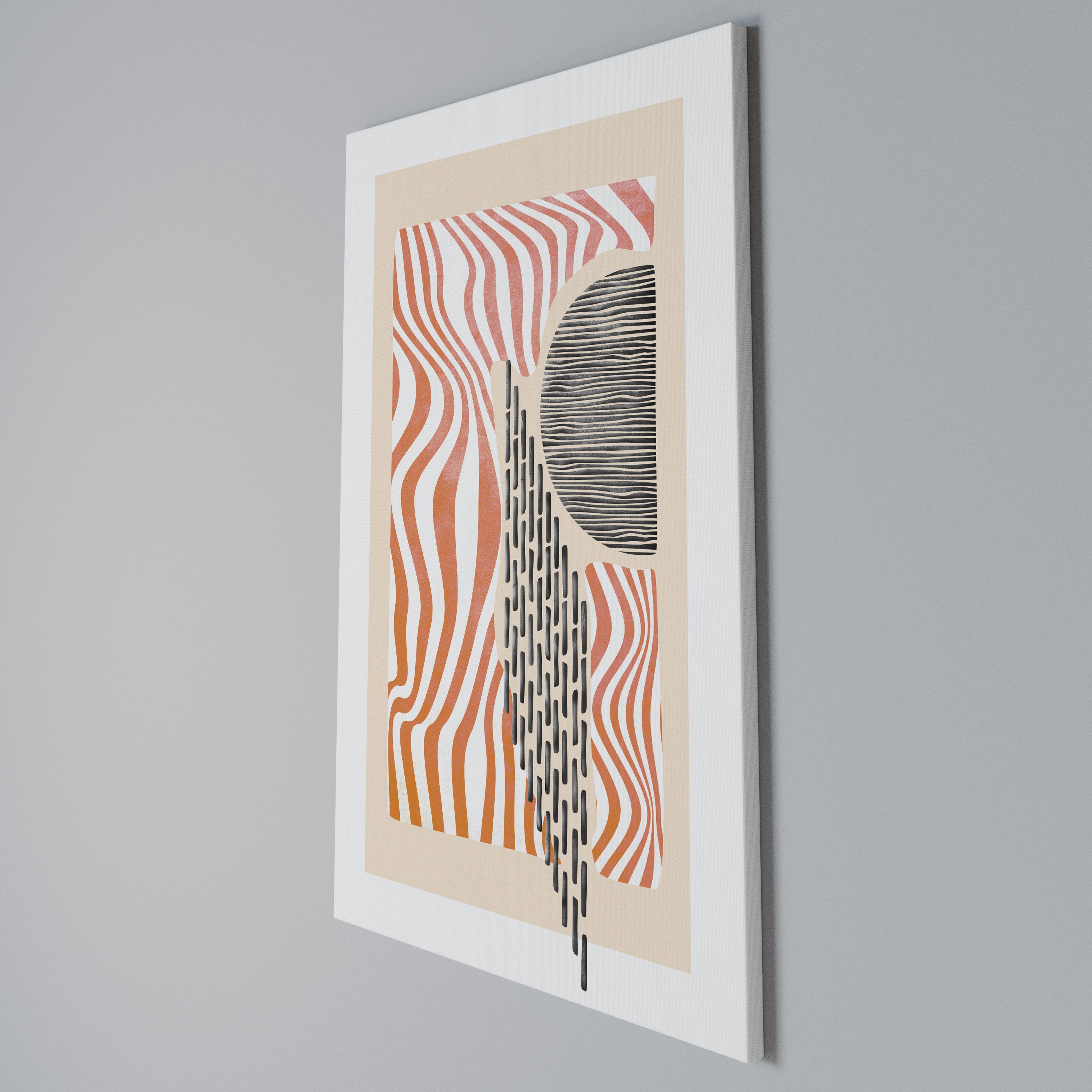 SUBLIME SYNTHESIS Vertical Canvas Print