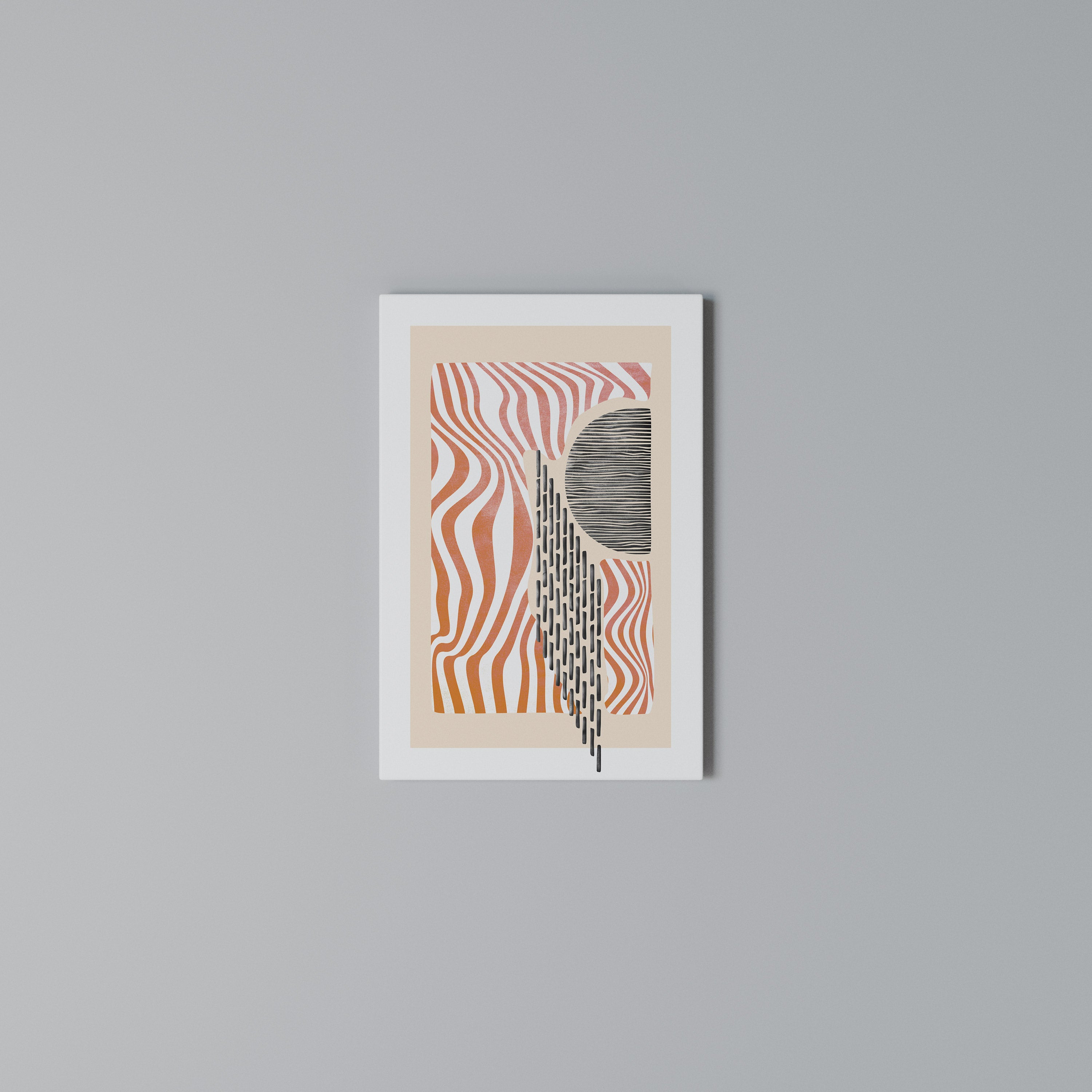 SUBLIME SYNTHESIS Vertical Canvas Print