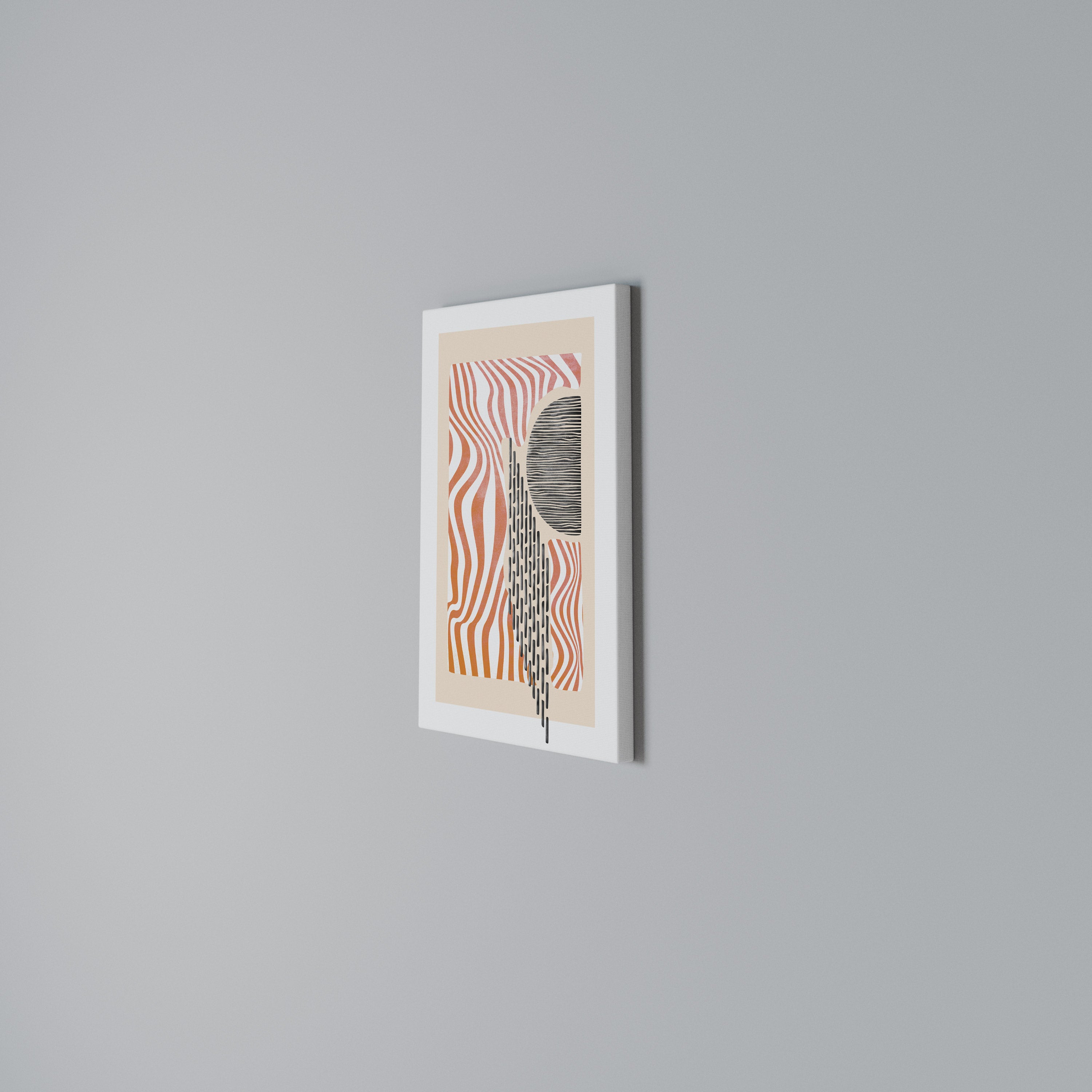 SUBLIME SYNTHESIS Vertical Canvas Print