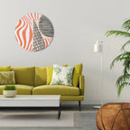 SUBLIME SYNTHESIS Quadro Redondo Decorativo