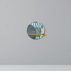 SHROUDED SHAPES Prateleira Redonda Decorativa em Efeito Carvalho