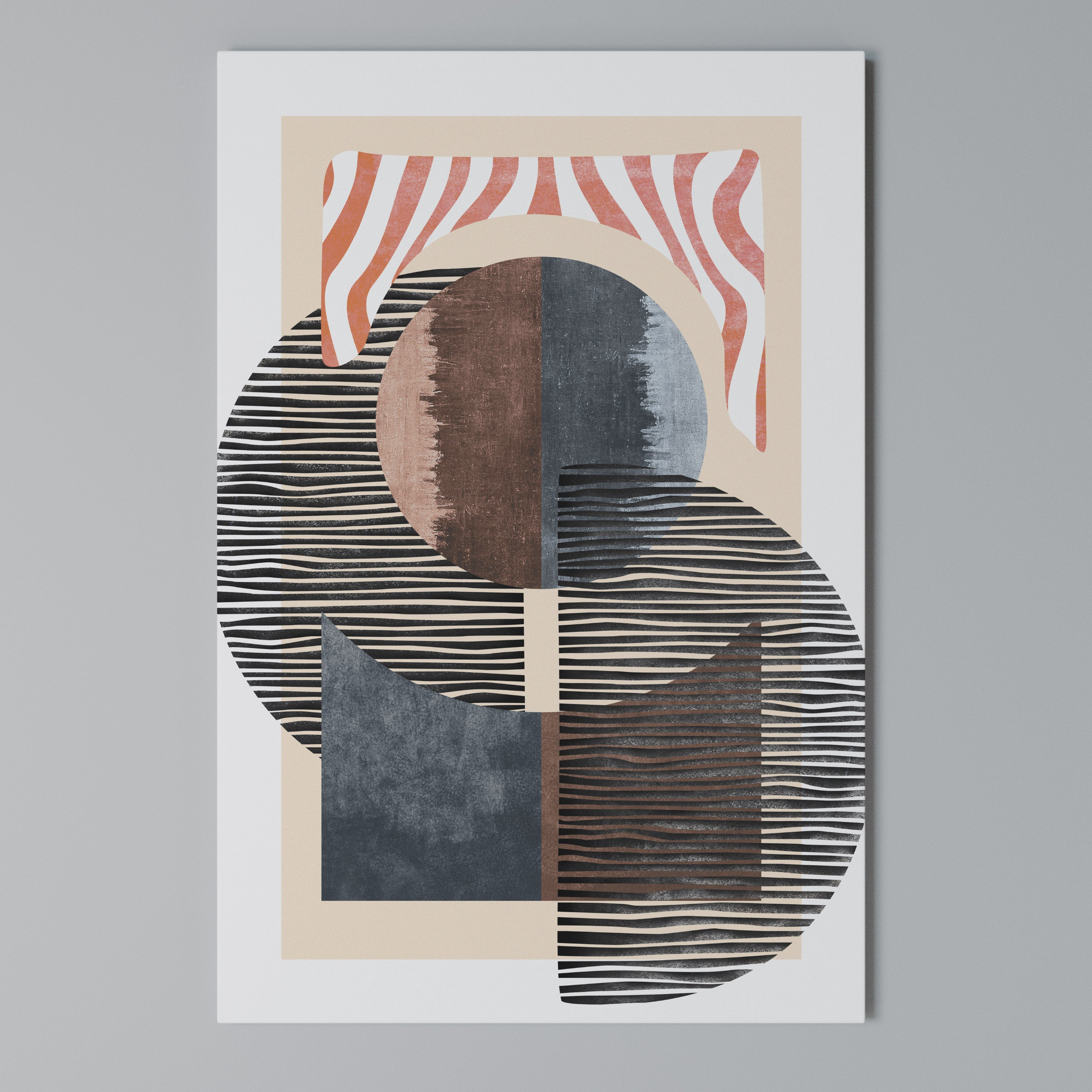 WHISPERS OF FORM Quadro em tela vertical