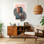 WHISPERS OF FORM Peel and Stick Vertical Poster