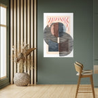 WHISPERS OF FORM Peel and Stick Vertical Poster