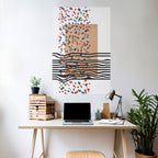 IMAGINARY RAIN Peel and Stick Vertical Poster