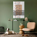 IMAGINARY RAIN Peel and Stick Vertical Poster