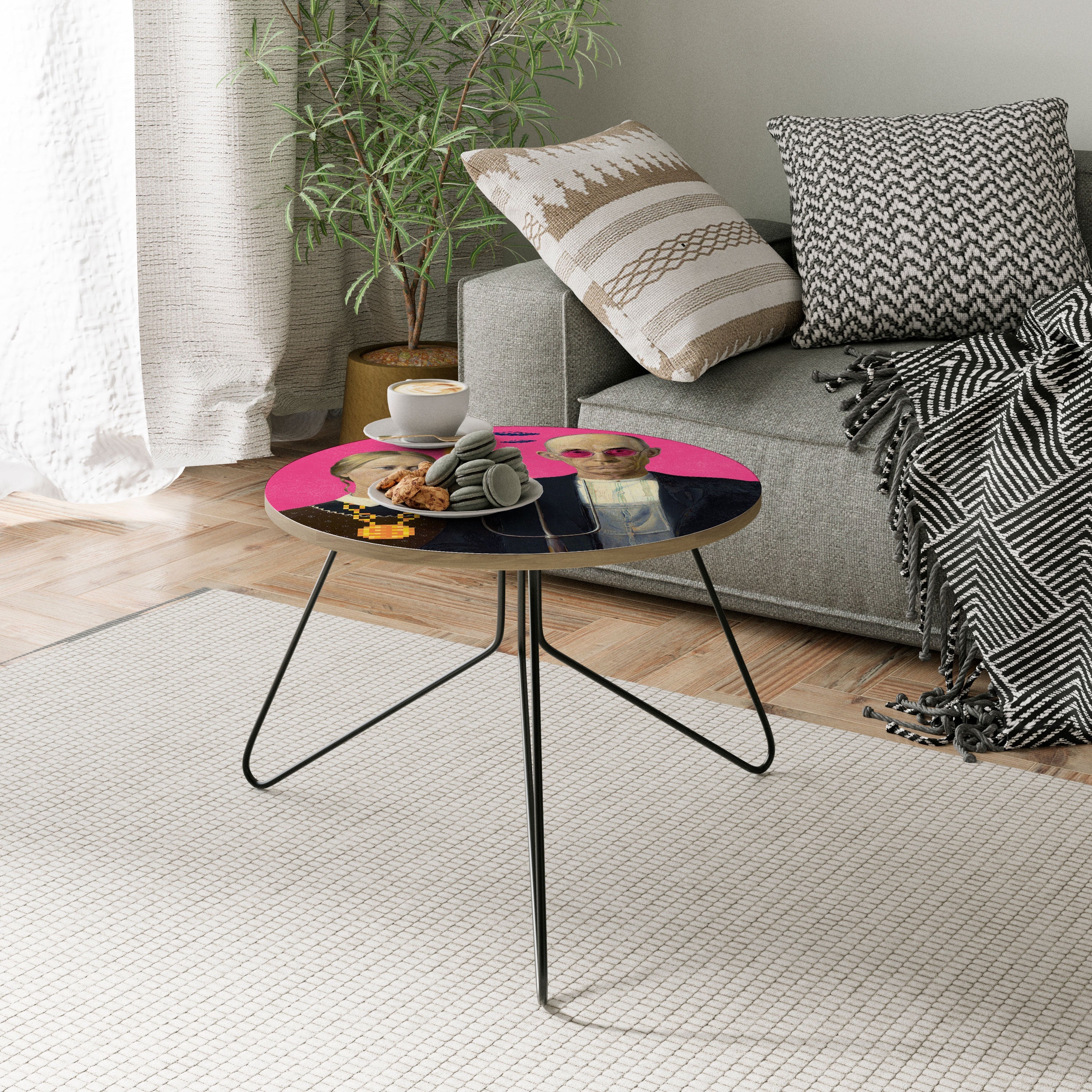 AMERICAN GOTHIC ALIEN Mesa de Centro 60