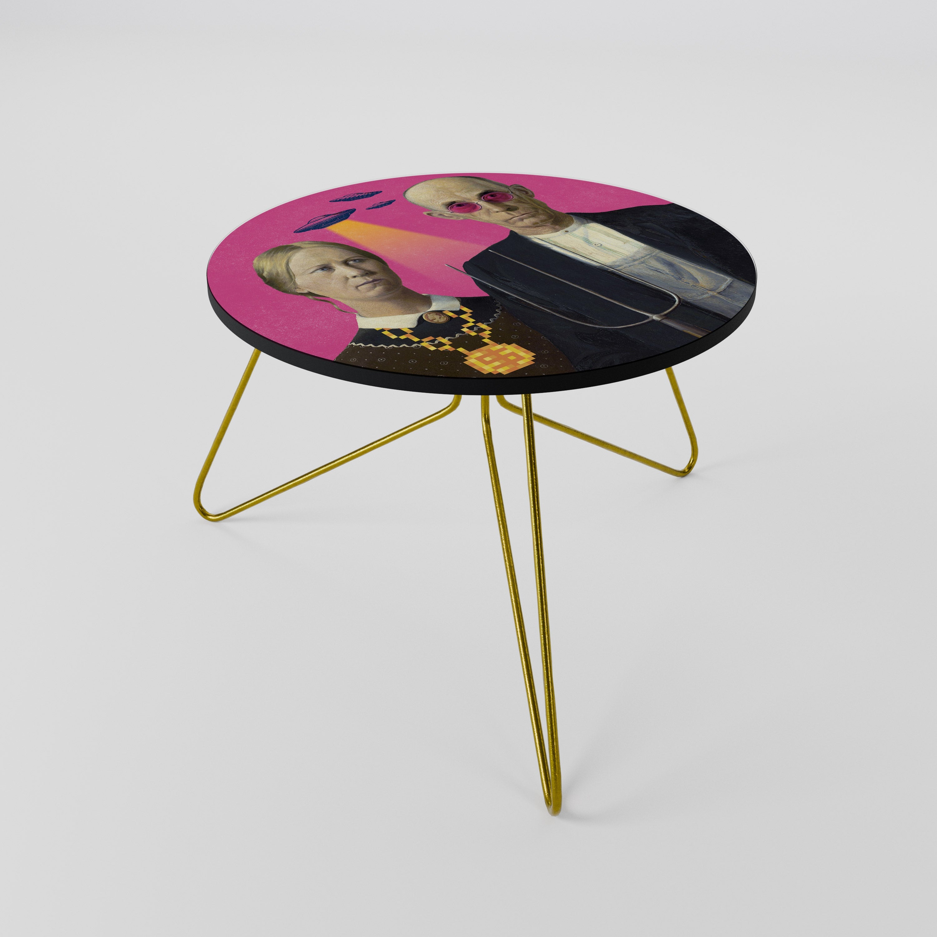 AMERICAN GOTHIC ALIEN Mesa de Centro 60