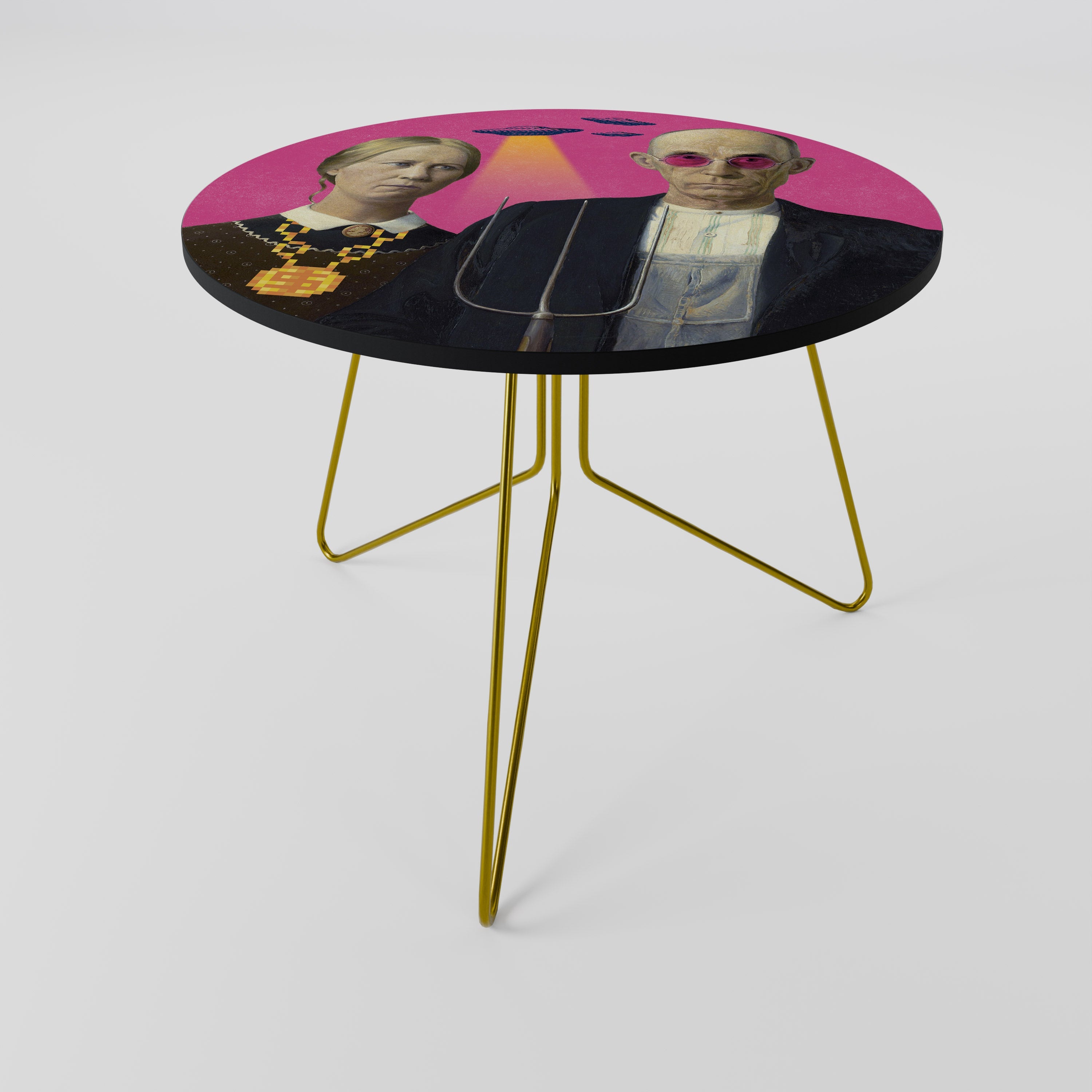 AMERICAN GOTHIC ALIEN Mesa de Centro 69