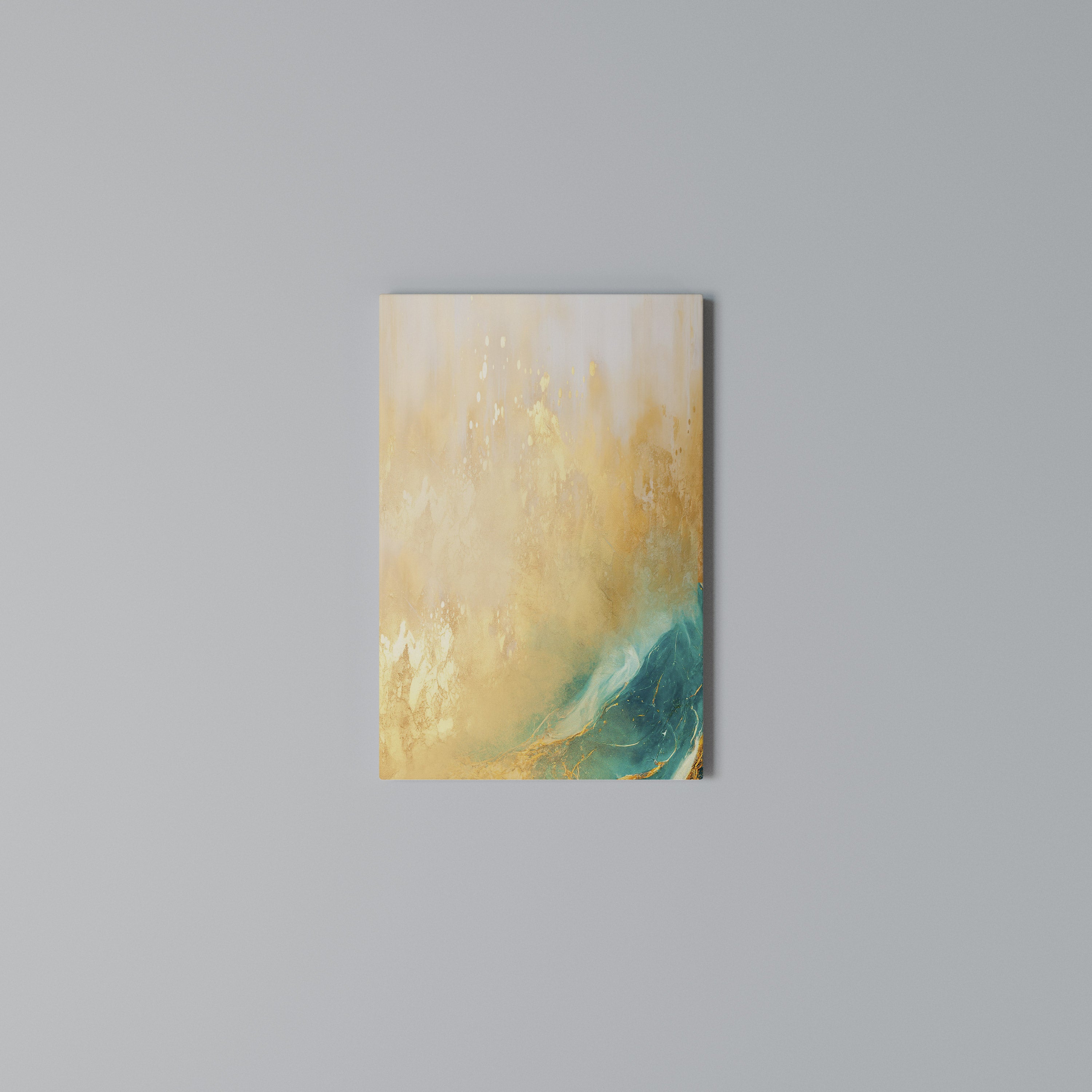 AZURE DREAMS Vertical Canvas Print