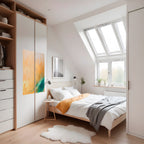 AZURE DREAMS Peel and Stick Vertical Poster