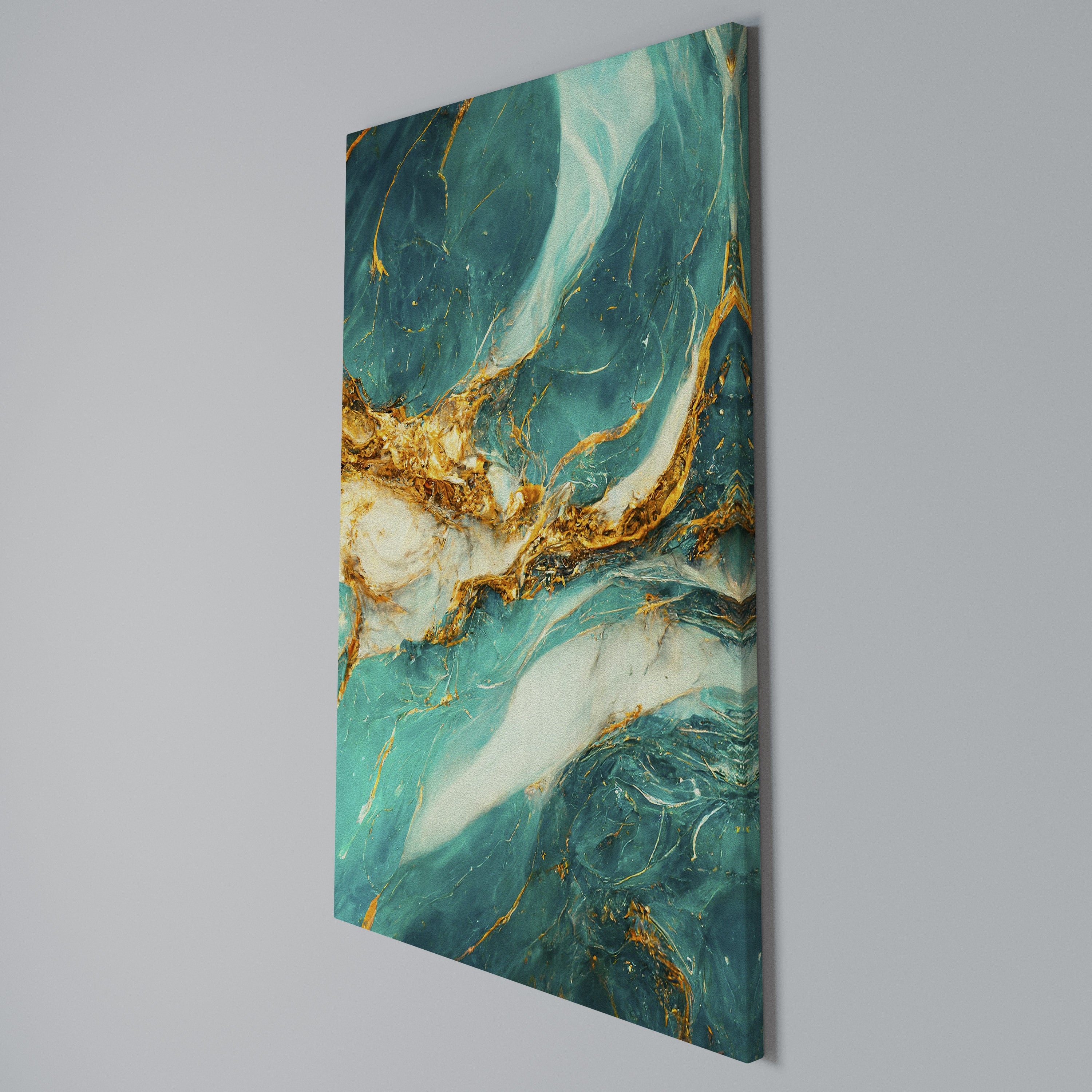 GILDED WHISPERS Quadro em tela vertical