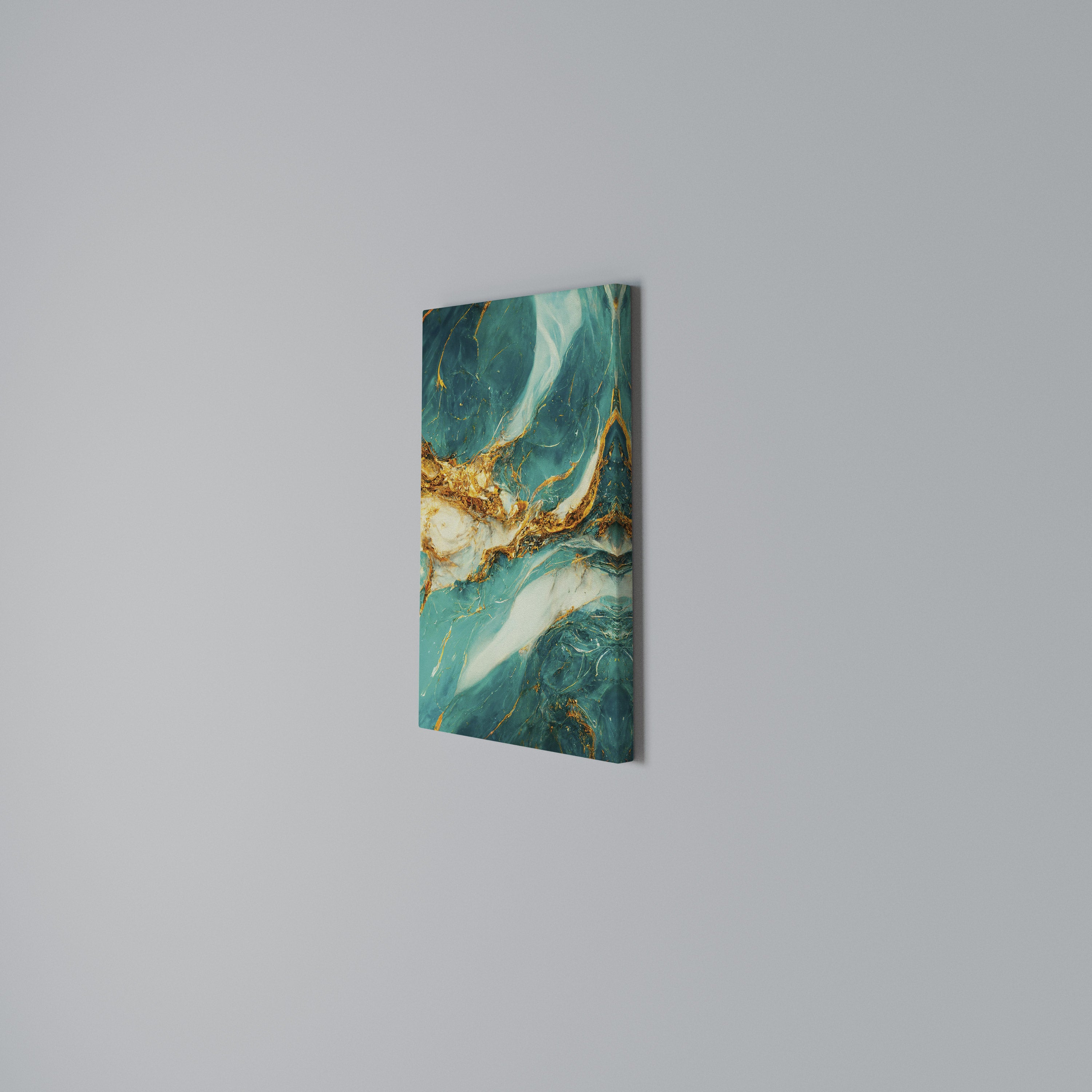 GILDED WHISPERS Quadro em tela vertical