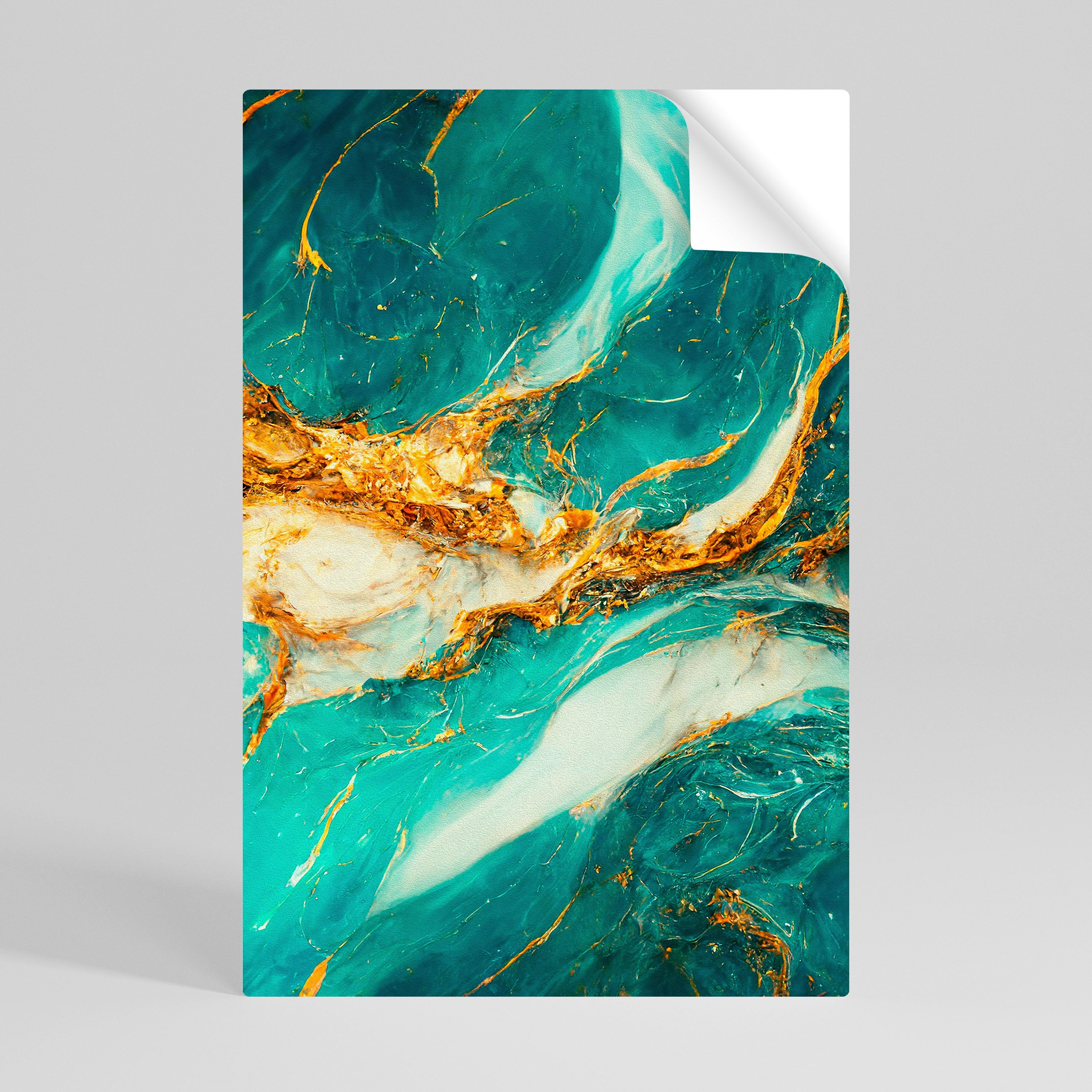 GILDED WHISPERS Peel and Stick Vertical Poster