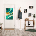 GILDED WHISPERS Peel and Stick Vertical Poster